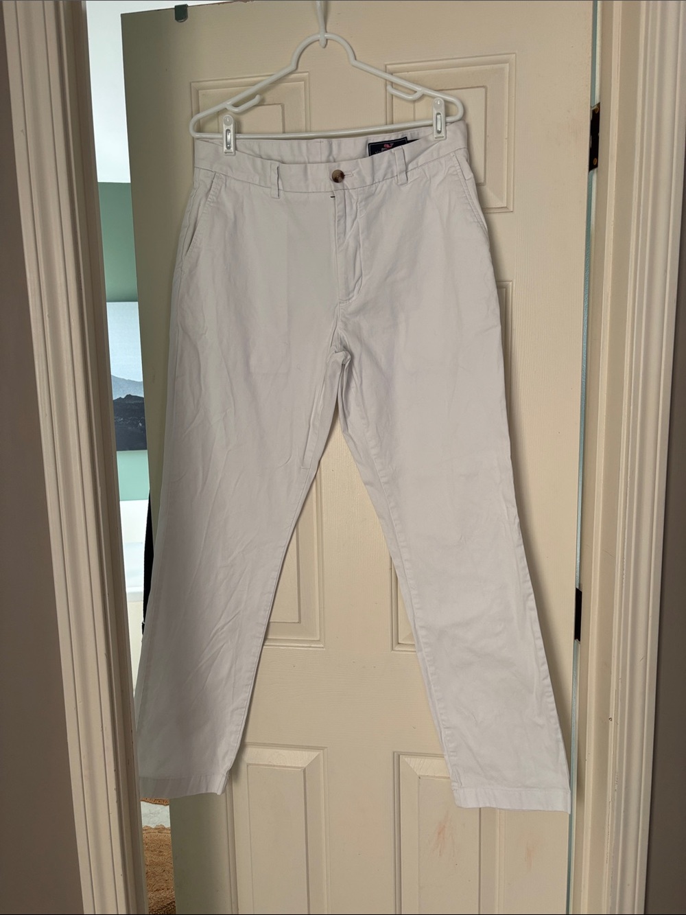 Vineyard Vines Men's White Chino Pants